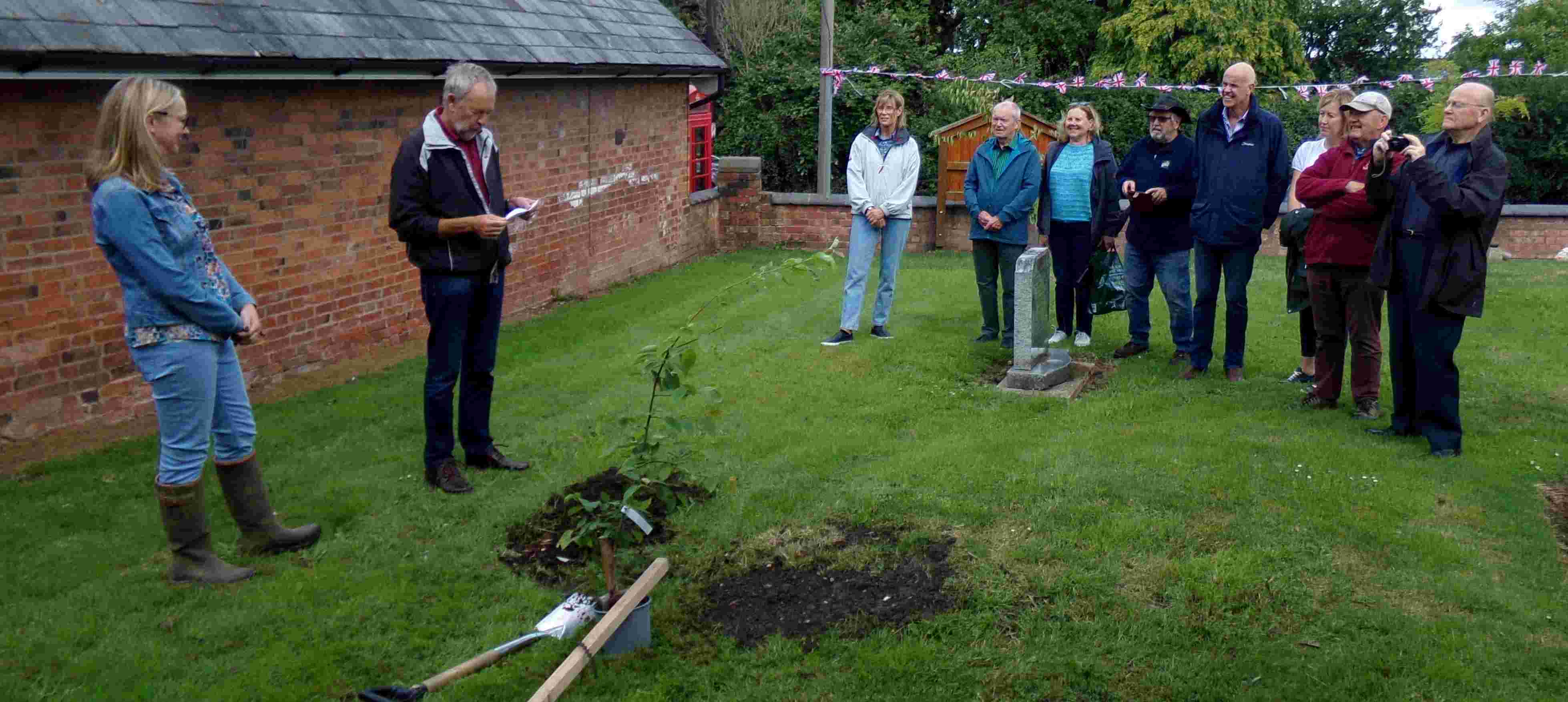 Coronation tree planting ceremony